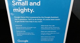 New
													Google Home Mini - Chalk, photo 5 of 5