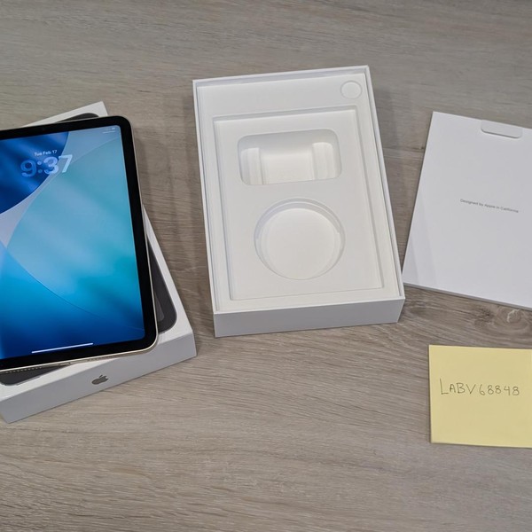 Apple iPad Mini 6th Gen - Wi-Fi, 64 GB, Starlight, A2567