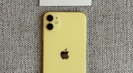 Good
													Apple iPhone 11 - Unlocked, Yellow, 64 GB, A2111, photo 2 of 3