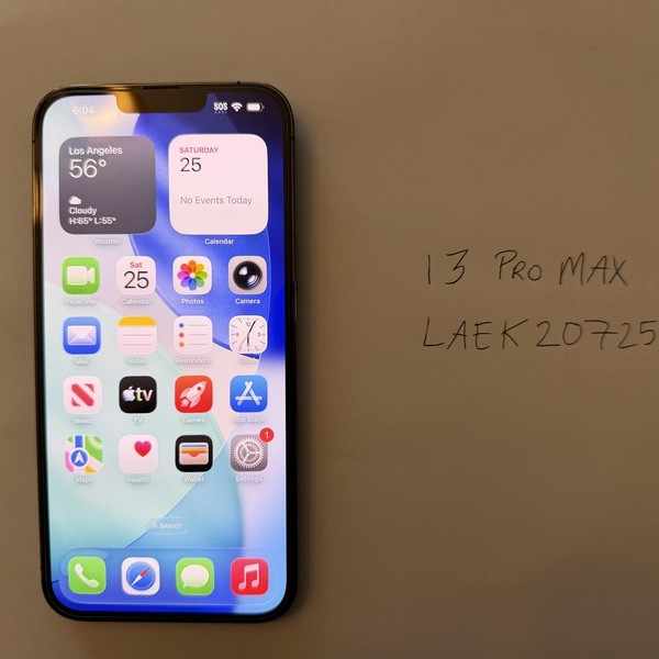 Apple iPhone 13 Pro Max - Unlocked, 256 GB, Graphite, A2484