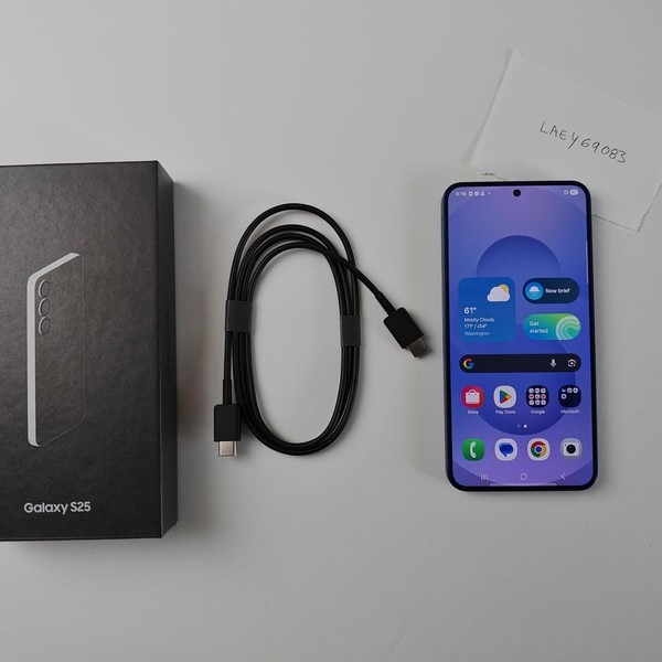 Samsung Galaxy S25 - Unlocked, 128 GB, Navy Blue, 12 GB, SM-S931U1