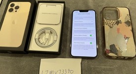 Fair
													Apple iPhone 13 Pro - Unlocked, Gold, 128 GB, A2483, photo 3 of 6