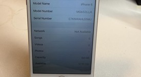 Good
													Apple iPhone 6 - Unlocked, Gold, 64 GB, A1549, photo 3 of 8