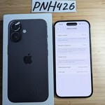 Mint Apple iPhone 16 - Unlocked, 128 GB, Black, A3081