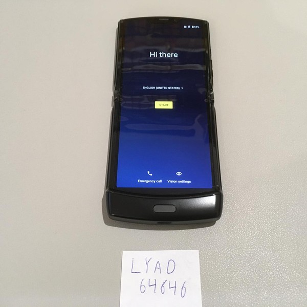 Motorola Razr - Verizon, Black, 128 GB, 6 GB