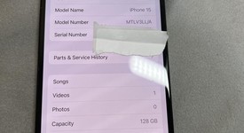 Fair
													Apple iPhone 15 - Unlocked, Black, 128 GB, A2846, photo 1 of 5
