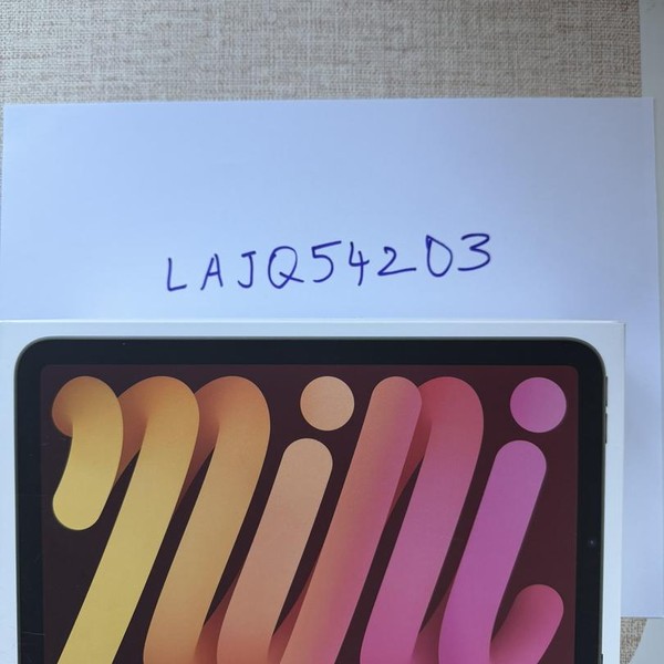 Apple iPad Mini (7th Gen) - Unlocked, 128 GB, Starlight, A2995