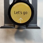 Fair Samsung Galaxy Watch Active2 40mm - Unlocked, Black, Stainless Steel