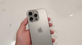 Good
													Apple iPhone 15 Pro Max - Unlocked, Natural, 256 GB, A2849, photo 3 of 11