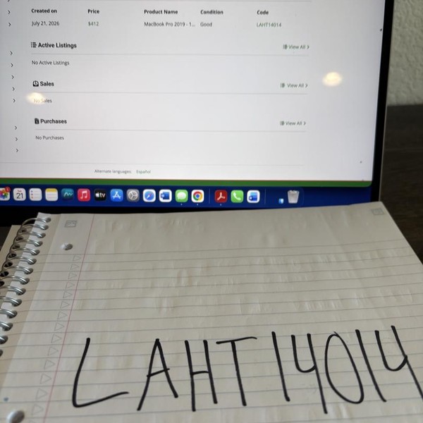 MacBook Pro 2019 - 16 inch - 512 GB, Silver, 16 GB, Intel Core i7