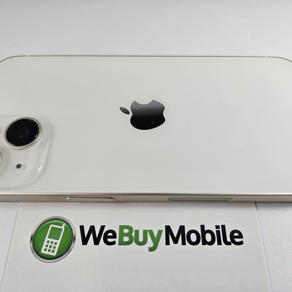 Apple iPhone 14 - Unlocked, 128 GB, Starlight, A2649