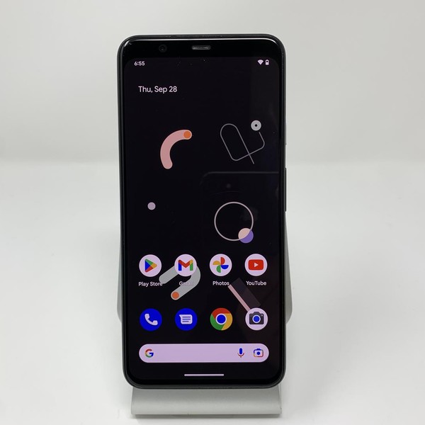 Google Pixel 4 XL - Unlocked, Black, 64 GB, 6 GB, G020J, Google Edition