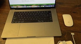 Good
													MacBook Pro 2021 - 16" - Apple M1 Max, Silver, 1 TB, 32 GB, photo 1 of 4
