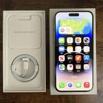 Mint Apple iPhone 14 Pro Max - Unlocked, 128 GB, Silver, A2651