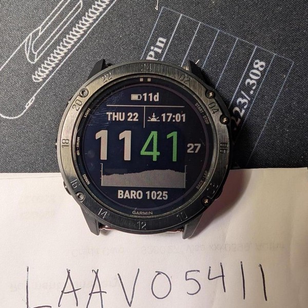 Garmin tactix Delta - Black, Solar