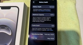 Mint
													Apple iPhone 16e - Unlocked, White, 256 GB, A3212, photo 1 of 8