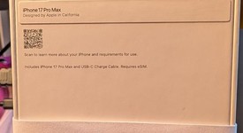 New
													Apple iPhone 17 Pro Max - Unlocked, Silver, 256 GB, A3257, photo 6 of 6