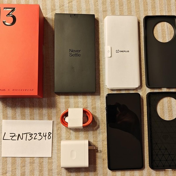 OnePlus 13 - Unlocked, 512 GB, Black Eclipse, 16 GB