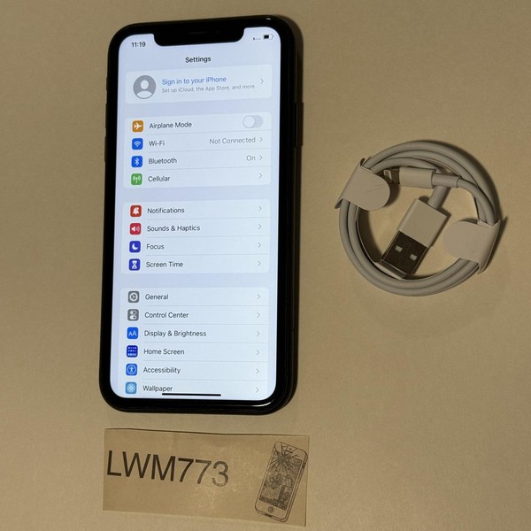 Apple iPhone Xr - Unlocked, 64 GB, Black, A1984