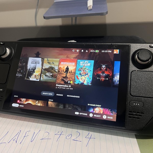 Steam Deck - 64 GB, Black, 16 GB, AMD
