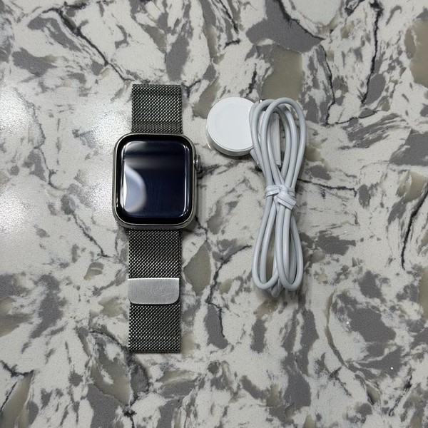 Apple Watch Series 7 45mm - Unlocked, Silver, A2477 - Cellular, Stainless