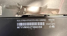 Used
													Asus GeForce RTX 3070 Ti - ROG-STRIX-RTX3070TI-O8G-GAMING, Strix Gaming OC, photo 1 of 7