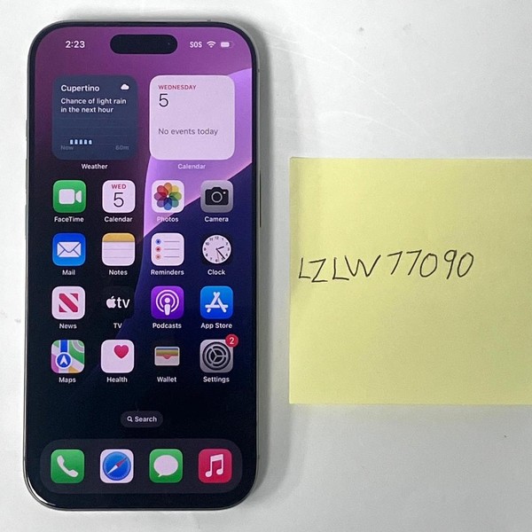 Apple iPhone 16 Pro - Verizon, 256 GB, Natural, A3083