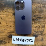 Good Apple iPhone 14 Pro - Unlocked, 256 GB, Purple, A2650