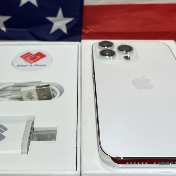 Apple iPhone 14 Pro - Unlocked, 128 GB, Silver, A2650