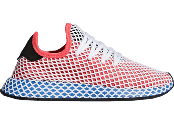 adidas Deerupt Solar Red Bluebird (Youth) for sale