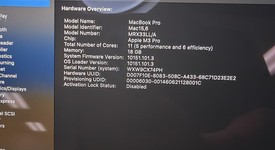 Good
													MacBook Pro Late 2023 (M3) - 14" - Apple M3 Pro 11-core, Black, 512 GB, 18 GB, 14-core GPU, photo 5 of 18