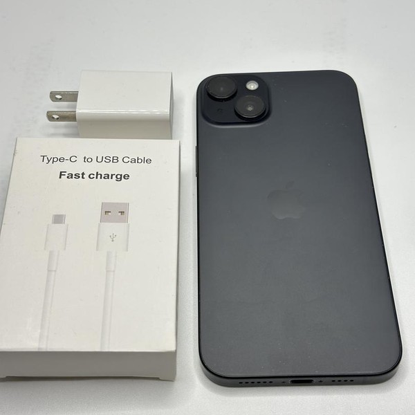 Apple iPhone 15 Plus - Unlocked, 128 GB, Black, A2847