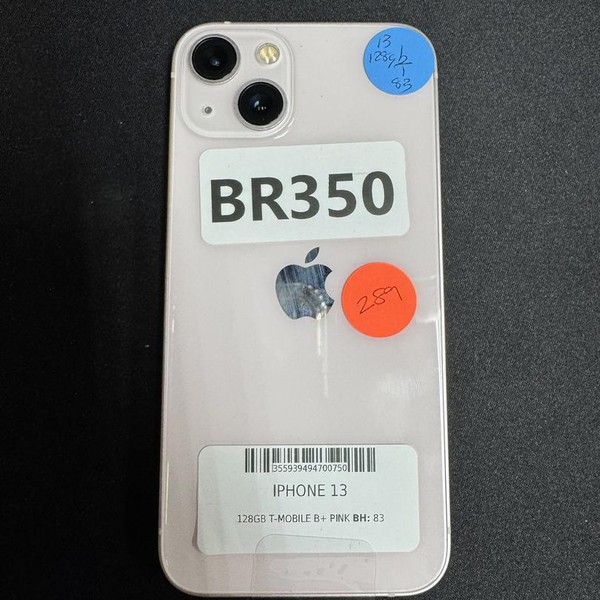 Apple iPhone 13 - T-Mobile, 128 GB, Pink, A2482