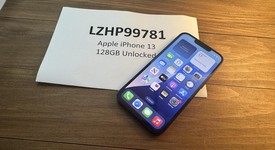 Good
													Apple iPhone 13 - Unlocked, Midnight, 128 GB, A2482, photo 1 of 6
