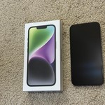 Mint Apple iPhone 14 - Metro by T-Mobile, Midnight, 128 GB, A2649