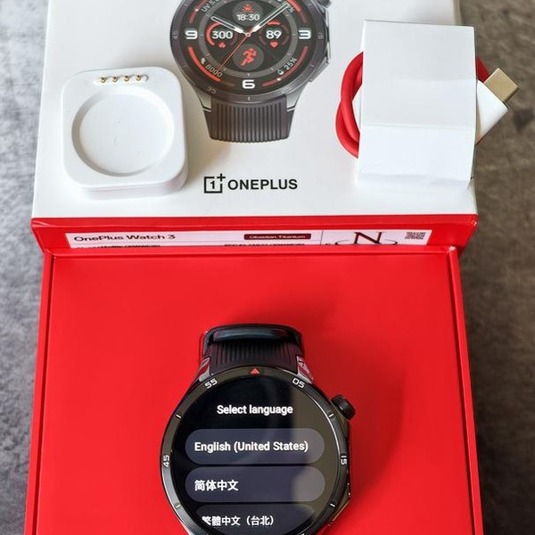 OnePlus Watch 3 - Obsidian Titanium, 46mm