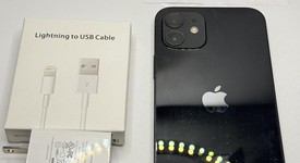 Good
													Apple iPhone 12 - Unlocked, Black, 128 GB, A2172, photo 4 of 5