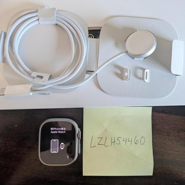 Apple Watch Ultra 2 49mm - Unlocked, Natural, A2986, Hermes