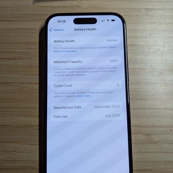 Apple iPhone 15 - Unlocked, 128 GB, Black, A2846