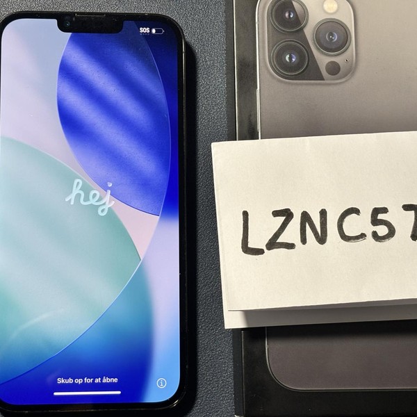 Apple iPhone 13 Pro Max - Unlocked, 128 GB, Graphite, A2484