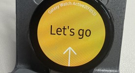 Fair
													Samsung Galaxy Watch Active2 40mm - Unlocked, Black, Stainless Steel, photo 1 of 7