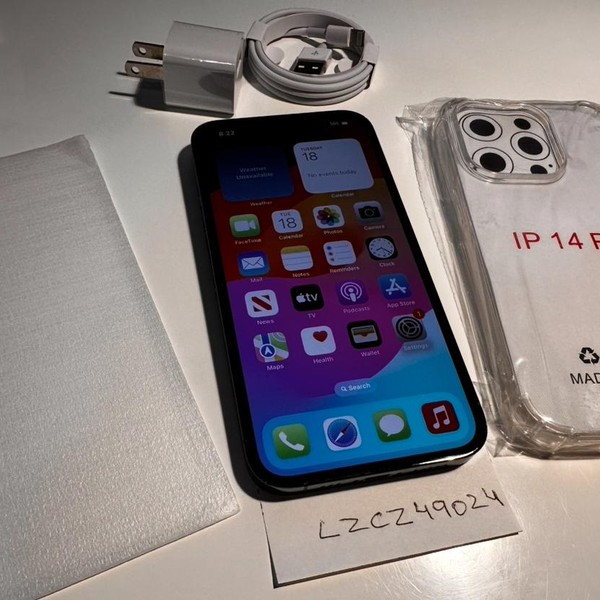 Apple iPhone 13 Pro - Unlocked, 128 GB, Sierra Blue, A2483