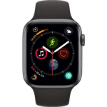 Good Apple Watch Series 4 44mm - AT&T, Gray, A1976 - Cellular, Aluminum