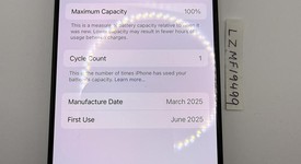 Good
													Apple iPhone 16 Pro - Unlocked, Black, 128 GB, A3083, photo 1 of 8