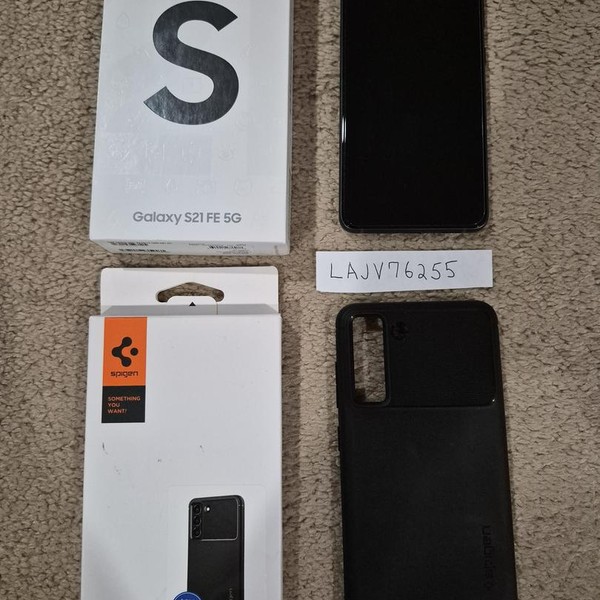Samsung Galaxy S21 FE 5G - T-Mobile, 128 GB, Graphite, 6 GB, SM-G990U2