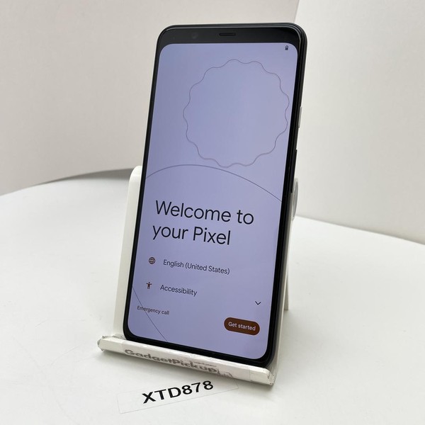 Google Pixel 4 XL - Unlocked, 128 GB, Black, 6 GB, G020J, Google Edition