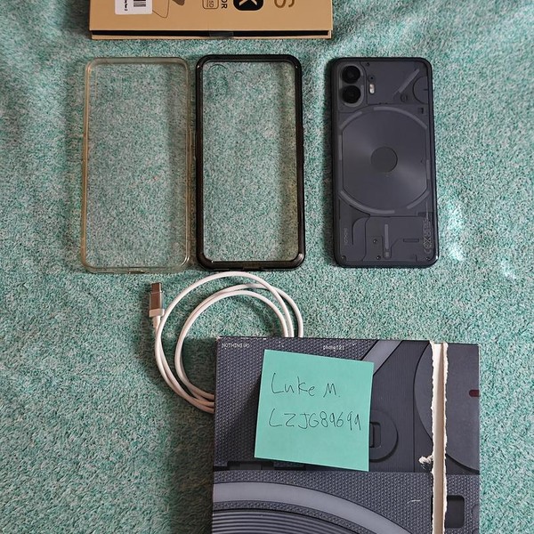 Nothing Phone (2) - Unlocked, Gray, 256 GB, 12 GB