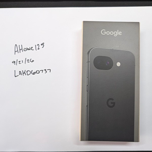 Google Pixel 10a - Unlocked, 128 GB, Obsidian, GE1GQ