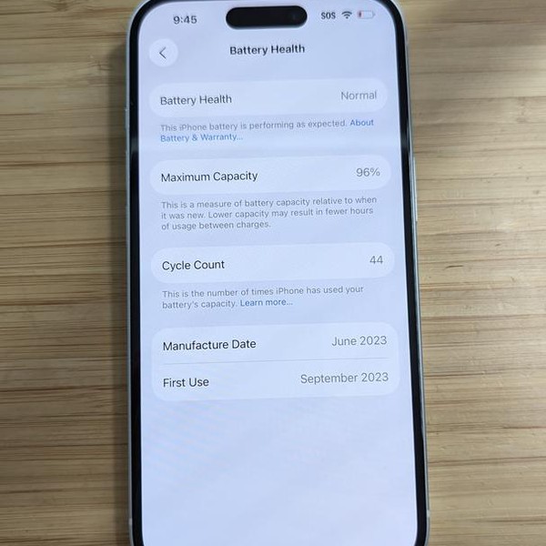 Apple iPhone 15 - T-Mobile, 128 GB, Blue, A2846
