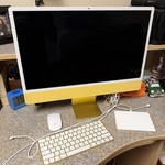 Good iMac 2021 24 inch - Apple M1, Yellow, 512 GB, 16 GB